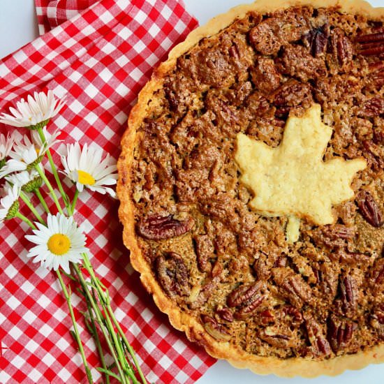 Maple Butter Pecan Tart - Recipe photo by Sneaky Mommies