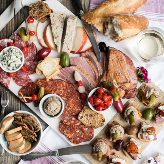 A Summer Charcuterie Board - Recipe photo by superman cooks