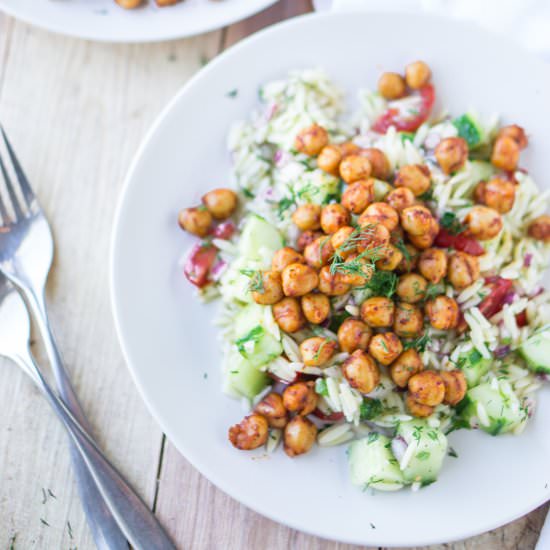 Orzo Pasta Salad - Recipe photo by eatlovenamaste