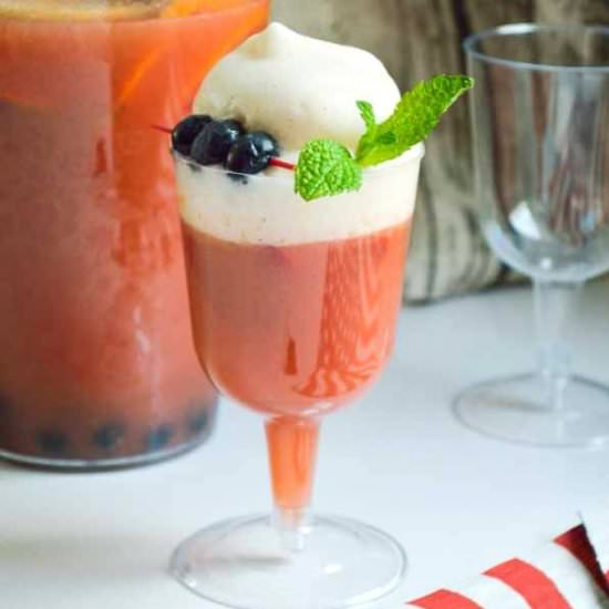 Virgin Strawberry Margarita Punch - Recipe photo by Mydaintysoulcurry