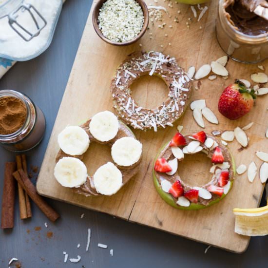 Apple Cinnamon "Donuts" - Recipe photo by Simple Green Smoothies