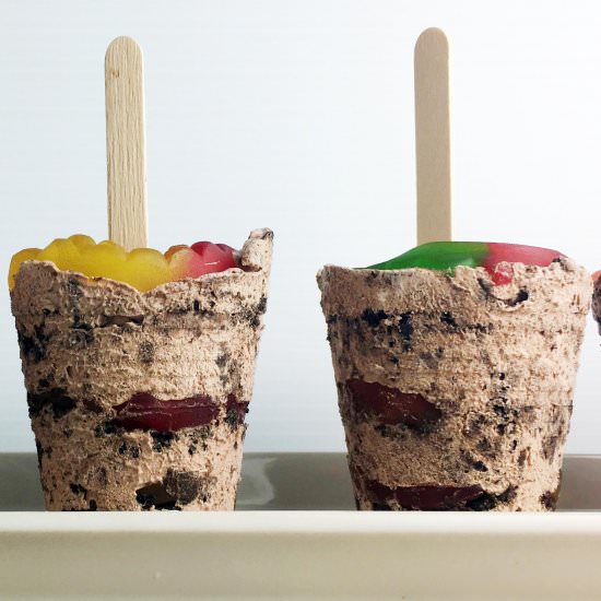 Cup of Dirt Popsicles - Recipe photo by sheri silver