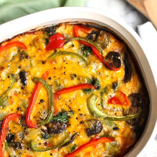 Overnight Omelette Breakfast Casserole - Recipe photo by suebeehomemaker