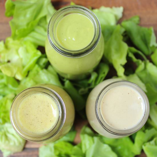 My 3 Favorite Go-To Salad Dressings - Recipe photo by whatstheovenonfor