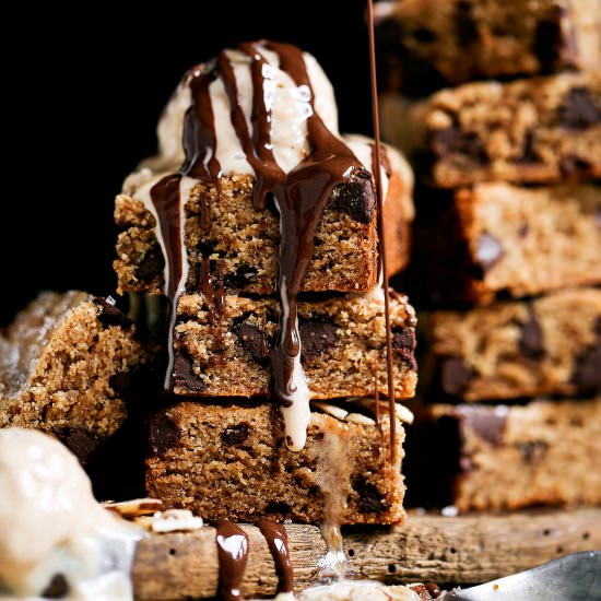 Vegan Paleo Blondies - Recipe photo by Paleoglutenfree.com