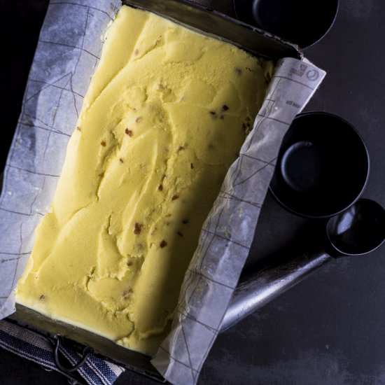Turmeric Latte Ice Cream - Recipe photo by heinstirred
