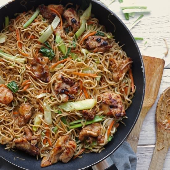 Chicken Chow Mein - Recipe photo by foxy folksy