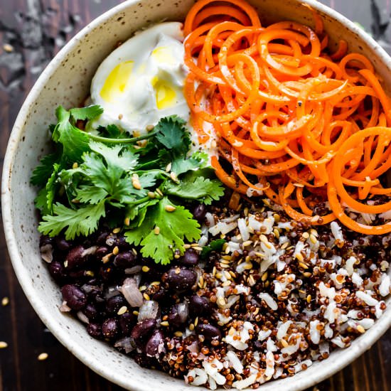 Plant Power Balance Bowls - Recipe photo by Cotter Crunch