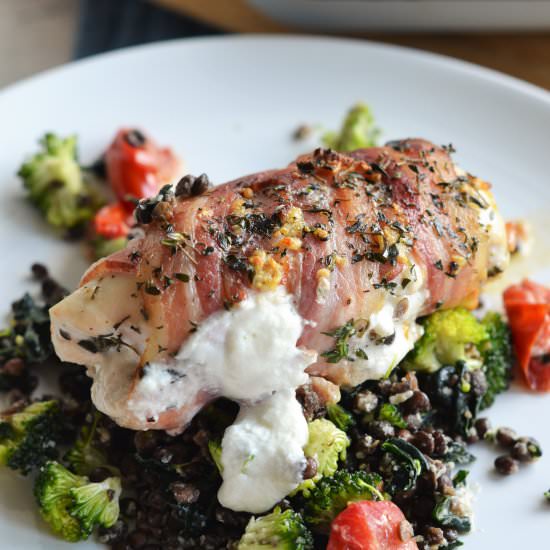 Goats' Cheese Stuffed Chicken - Recipe photo by Hannah Bond