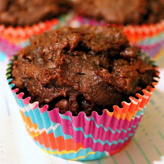 Chocolate Pumpkin Muffins - Recipe photo by thelinkssite