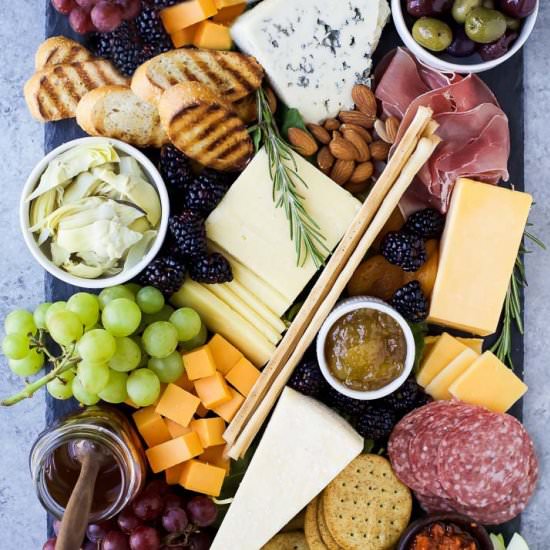 Make the Ultimate Cheese Board - Recipe photo by joyfulhealthyeats