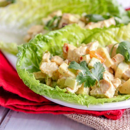 Crunchy Curried Chicken Salad - Recipe photo by KyleeCooks