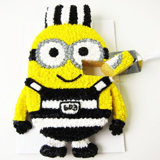 Minion Prisoner Cake - Recipe photo by Hungry Happenings