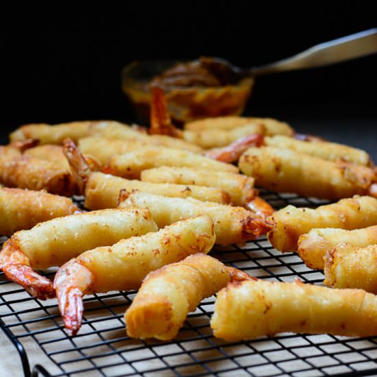 Firecracker Shrimp Aka Shrimp Rolls - Recipe photo by Yummymedley