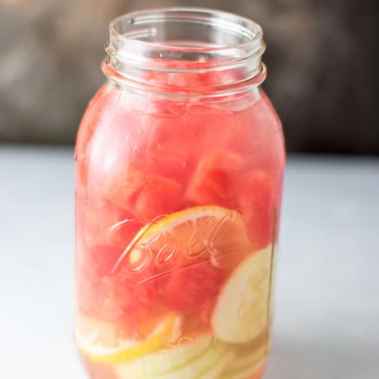 Watermelon Detox Water - Recipe photo by buildyourbite