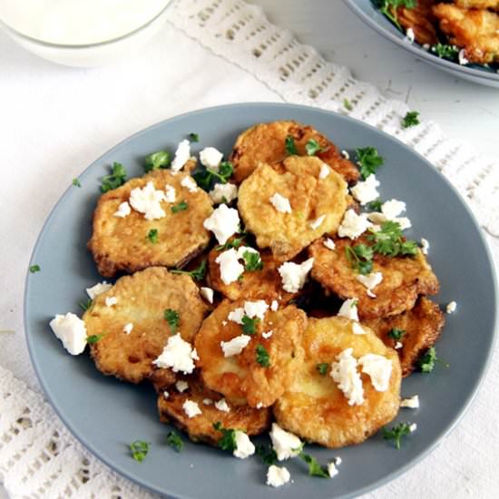 Easy Fried Zucchini - Recipe photo by adinutza
