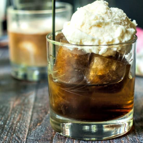 Boozy Root Beer Float (Low Carb) - Recipe photo by MyLifeCookbook