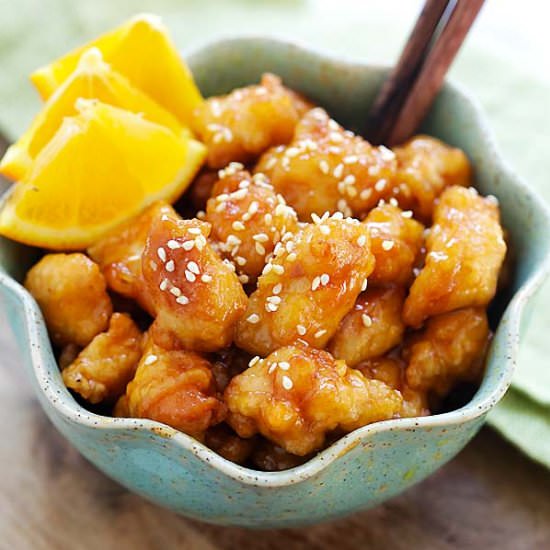Orange Chicken - Recipe photo by rasamalaysia