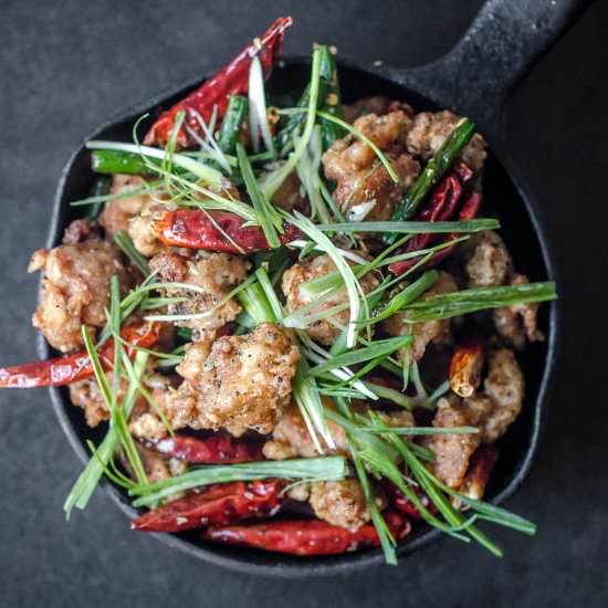 La Zhi Ji Ding - Recipe photo by xiaoeats