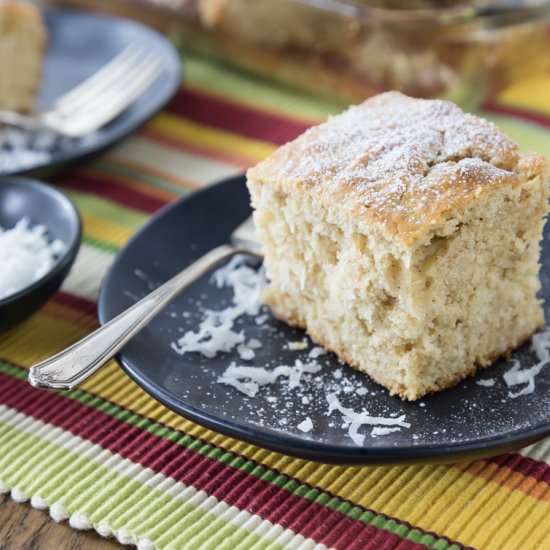 Jamaican Toto – Coconut Cake - Recipe photo by Ethnic Spoon