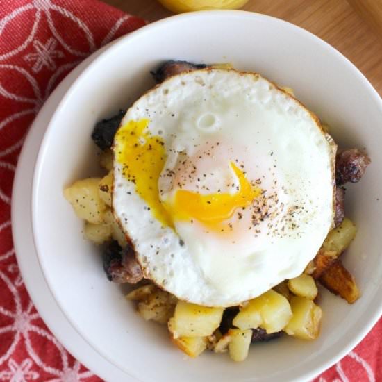 Simple Breakfast Hash Stir Fry - Recipe photo by Simpegreenmoms