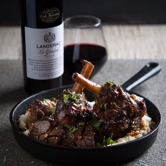 Sticky lamb shanks - Recipe photo by Elmarie Berry