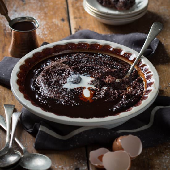 Sticky chocolate pudding - Recipe photo by Elmarie Berry