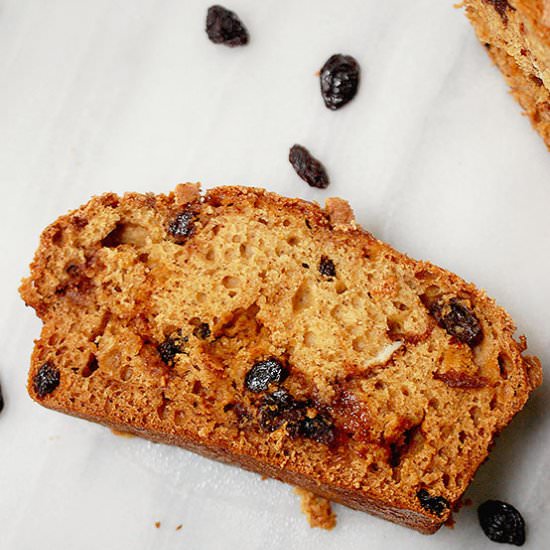 Cinnamon raisin quick bread - Recipe photo by evabakes
