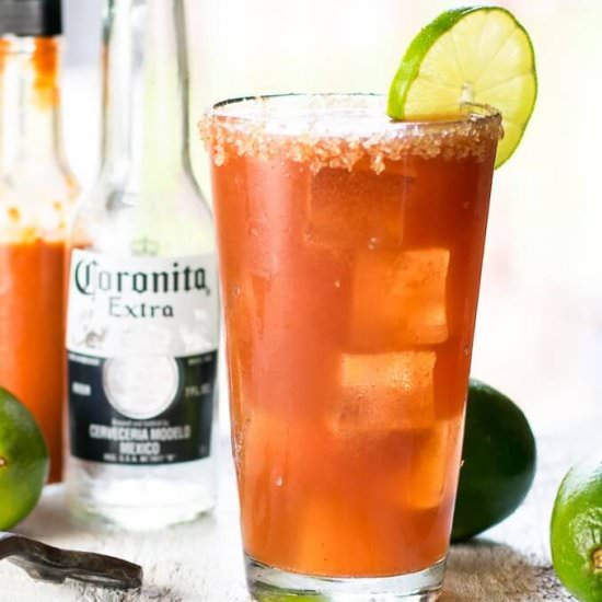Authentic Michelada – Beer Cocktail - Recipe photo by Fox Valley Foodie
