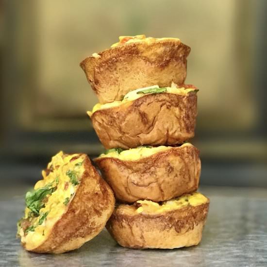 Make Ahead Egg Breakfast Muffins - Recipe photo by kitchengonerogue
