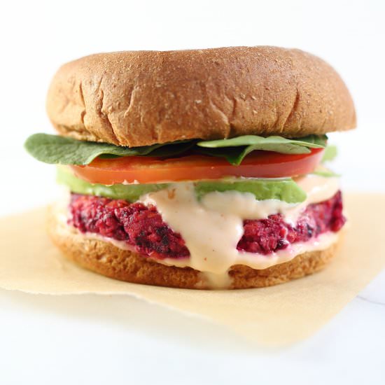 Gluten Free Veggie Burgers - Recipe photo by FromScratchFast