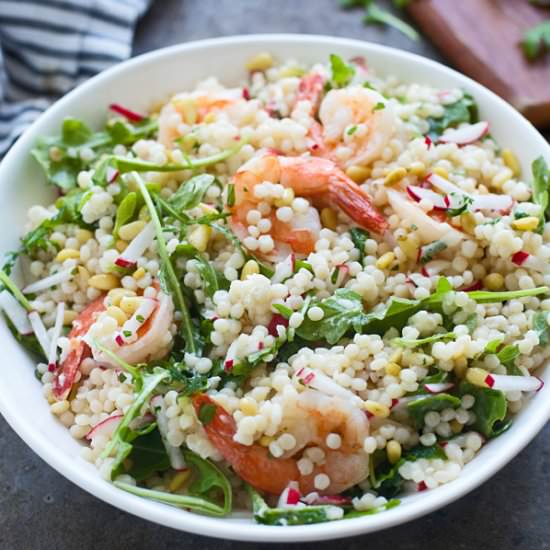 Shrimp Israeli Couscous - Recipe photo by cookingforkeeps