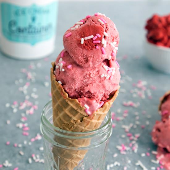 Red Velvet Ice Cream - Recipe photo by Wearenotmartha