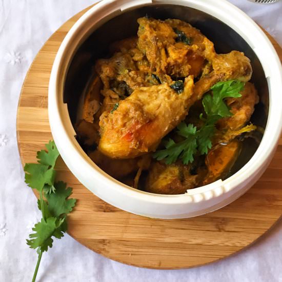 Smoked Chicken Masala - Recipe photo by Ghezaeshiriin