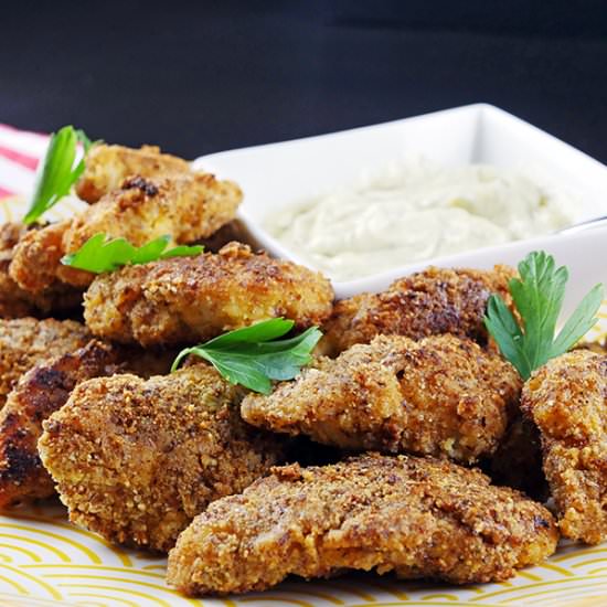 Paleo Chicken Nuggets - Recipe photo by paleocrashcourse