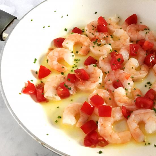 Summer Shrimp & Grits - Recipe photo by Chef in the Burbs