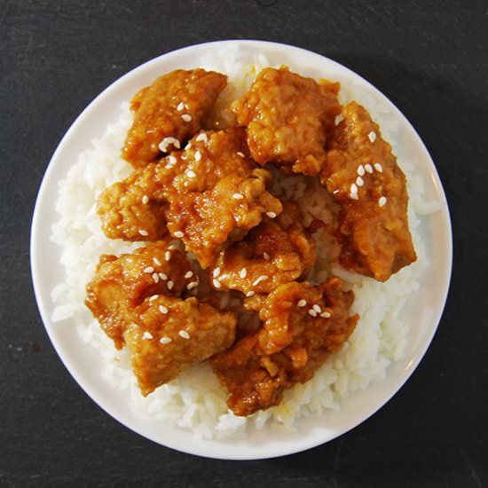 Recipe for Take-Out-Style Chicken - Recipe photo by MegSalvia