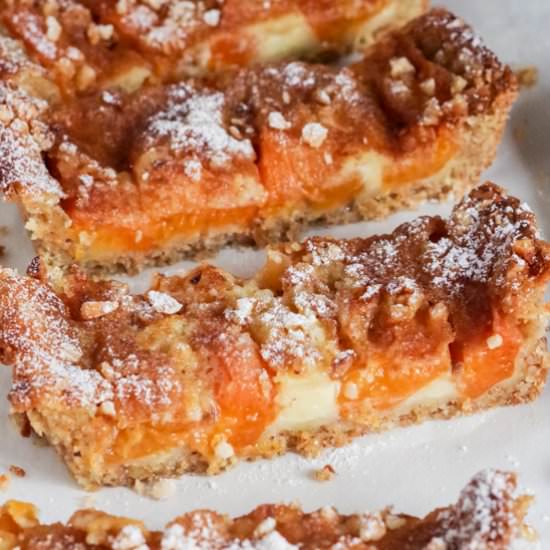 ITALIAN APRICOT TART - Recipe photo by asmallkitcheningenoa