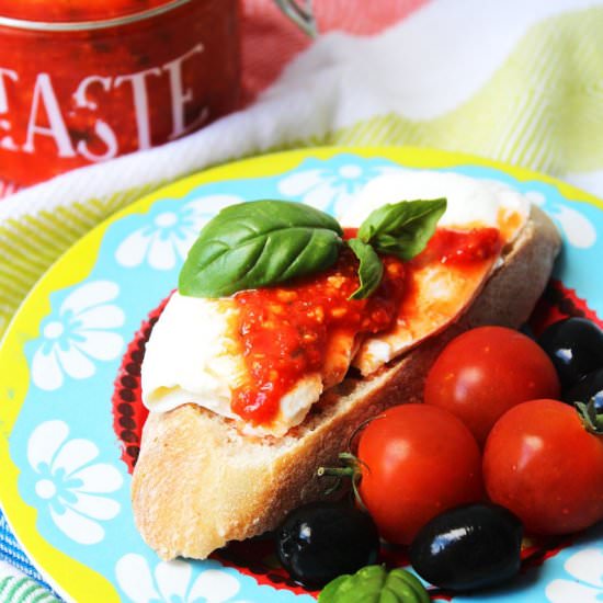 Roasted Red Pepper Pesto - Recipe photo by SupperintheSuburbsN14