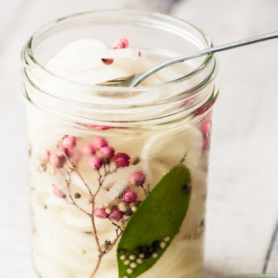 Quick Pickled Vidalia Onions - Recipe photo by theviewfromgreatisland