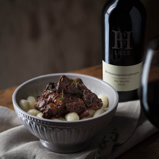 Buttered Gnocchi with Venison Ragu - Recipe photo by Elmarie Berry