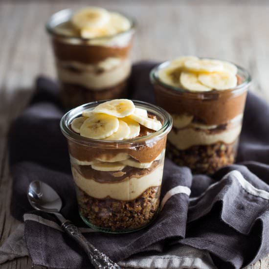Healthy Banoffee Pie - Recipe photo by Elmarie Berry