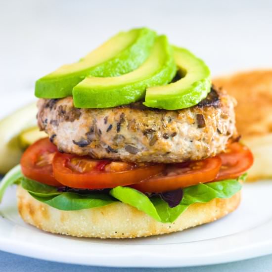 Seriously Good Turkey Burger - Recipe photo by inspiredtaste
