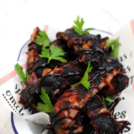 Smoked BBQ Ribs (Memphis Style) - Recipe photo by SupperintheSuburbsN14
