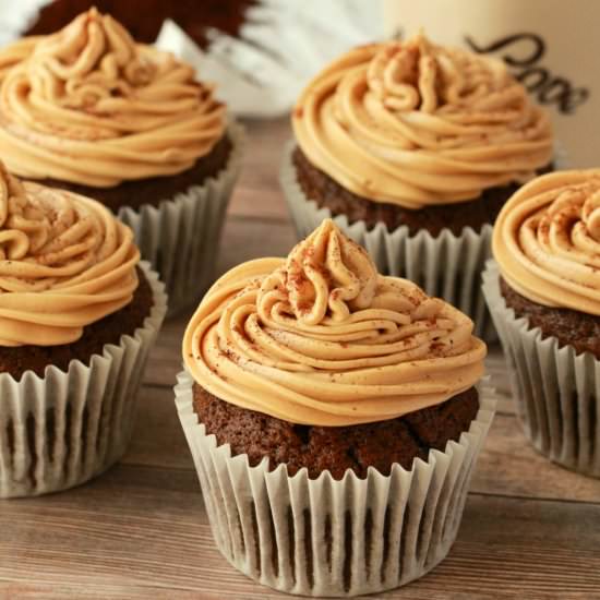 Vegan Coffee Cupcakes - Recipe photo by lovingitvegan