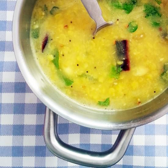 Dal with Raw Mango - Recipe photo by steamingpot