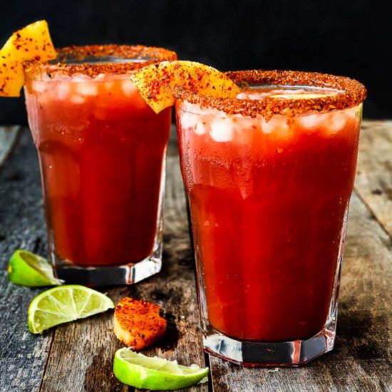 Pineapple Michelada - Recipe photo by Mommys Home Cooking