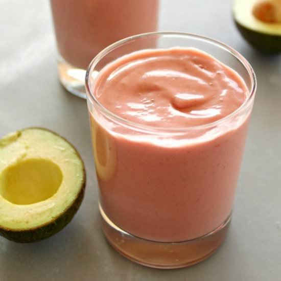 Incredible Strawberry Avocado Smoothie - Recipe photo by berry sweet life