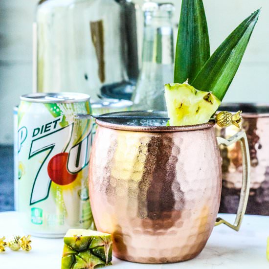 Pineapple Moscow Mules - Recipe photo by blackberrybabe