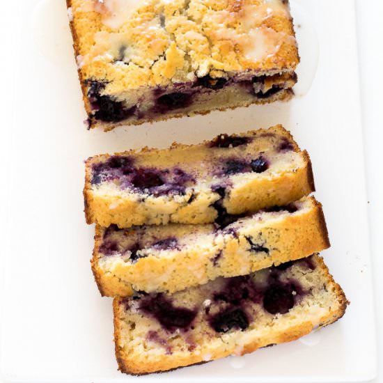 Lemon Blueberry Bread - Recipe photo by ChefSavvy